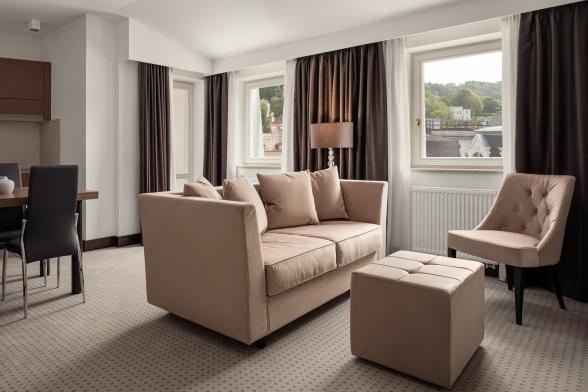 Appartement mit Balkon